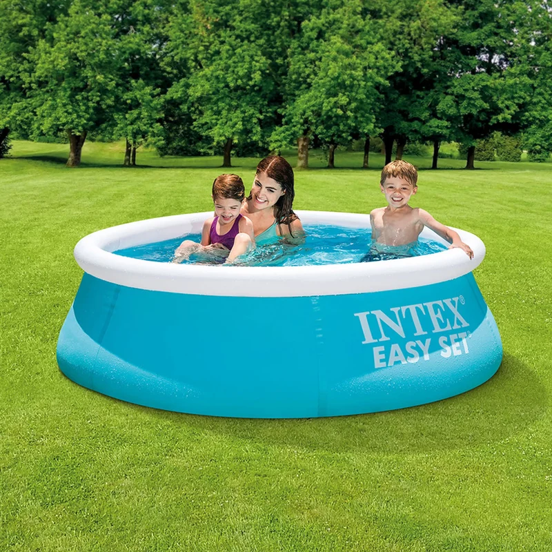Piscina My First Easy 183cm x 183cm x 51cm Celeste Intex