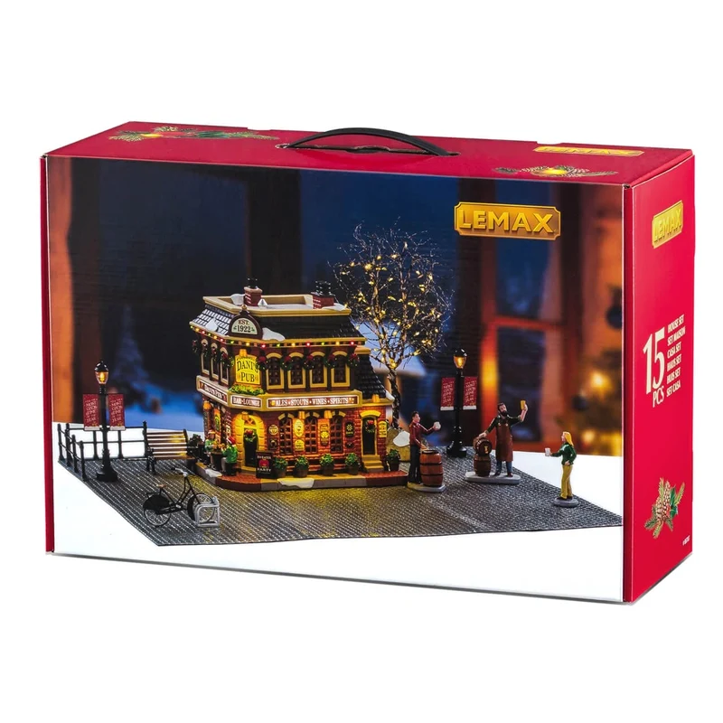 Dani's Pub Set - LEMAX COD. 66707 adattatore (4.5 V) incluso
