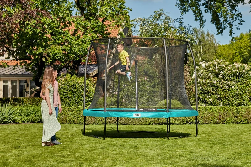Salta Comfort Edition Trampoline met Veiligheidsnet - 153 cm - Groen