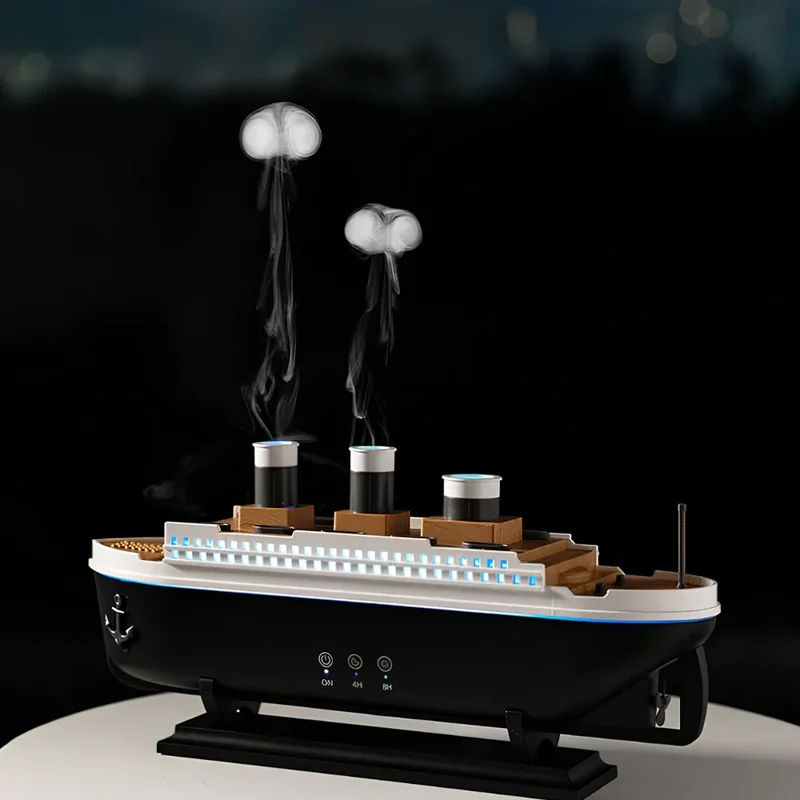 AquaGlide – Titanic skibsfugterlampe med tåge og fjernbetjeningslys