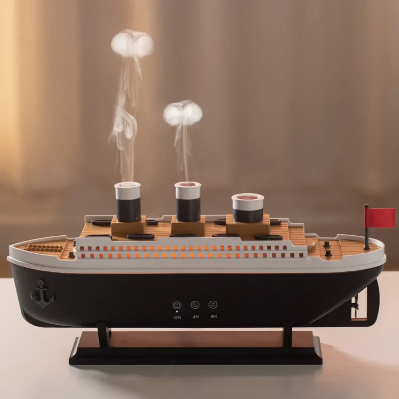AquaGlide – Titanic skibsfugterlampe med tåge og fjernbetjeningslys