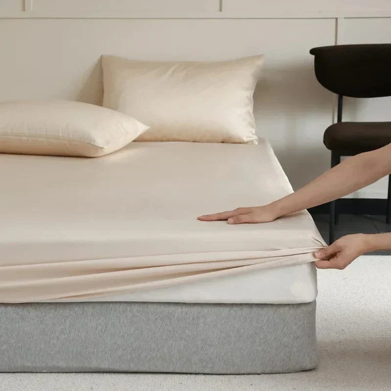 SoftShield – Monteret madrasbetræk med elegant oval form og sikker pasform til moderne stil