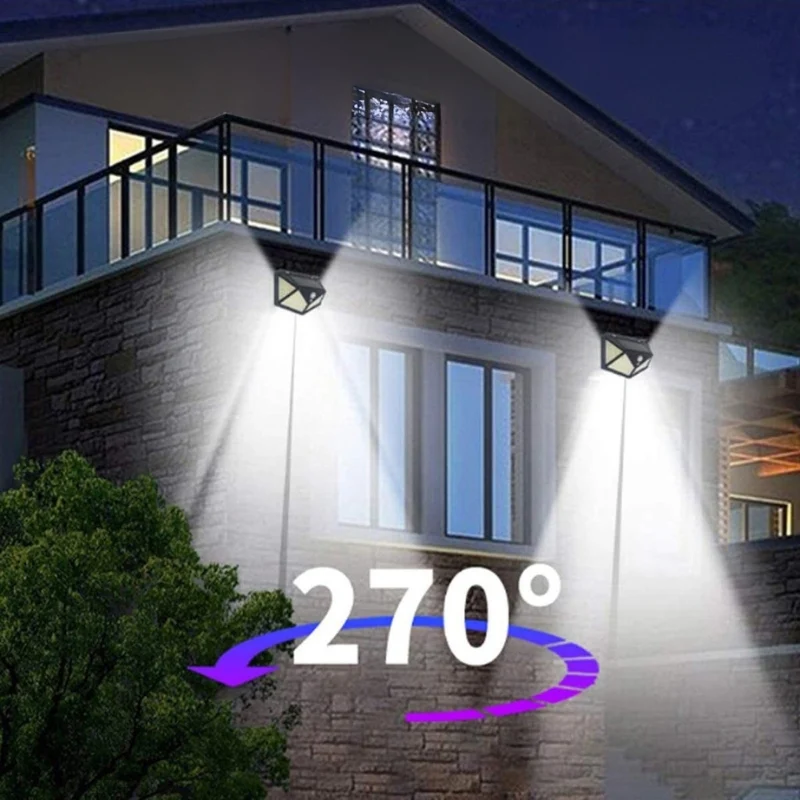EcoBright – Bevægelsesaktiveret solcellelys til pålidelig udendørs belysning