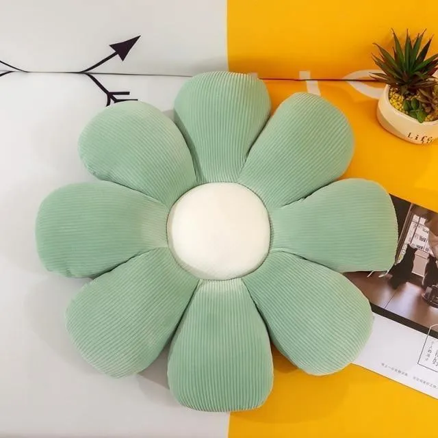 PetalPuff – Legende blomsterformet pude med sjovt design til hyggeligt liv