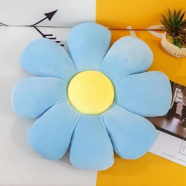 PetalPuff – Legende blomsterformet pude med sjovt design til hyggeligt liv