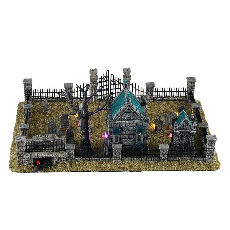 Misty Crypt Graveyard - LEMAX COD. 64633 adattatore incluso