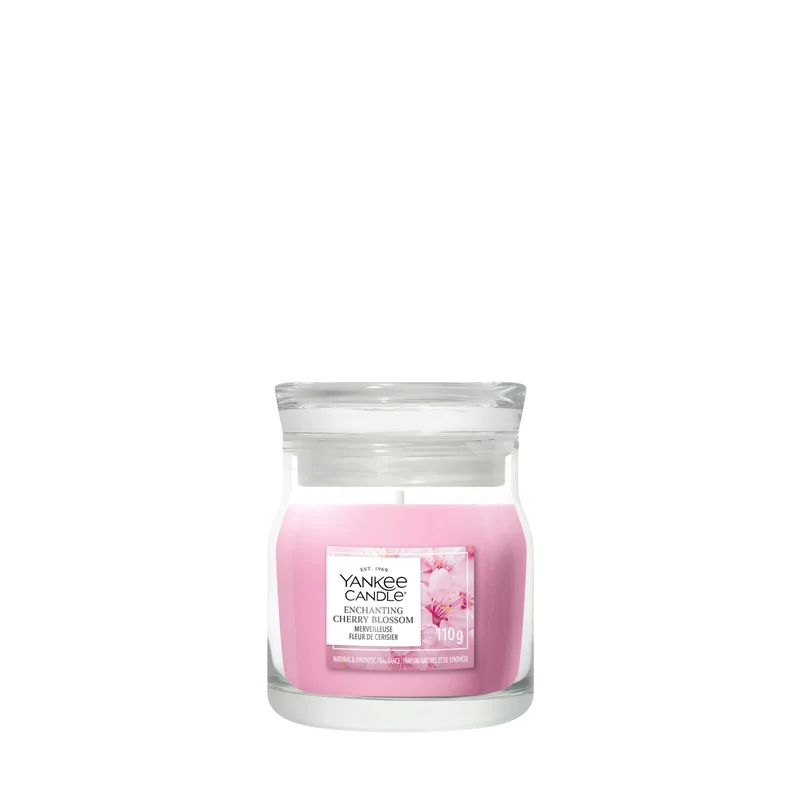 Candela Enchanting Cherry Blossom 110g Rosa Yankee Candle