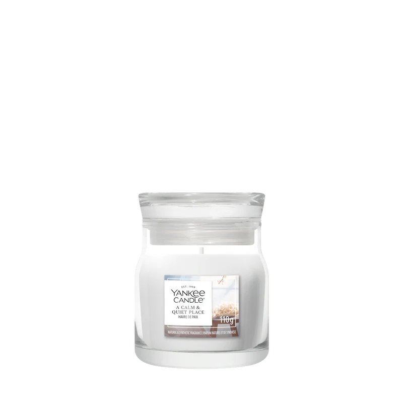 Candela A Calm & Quiet Place 110g Neutri Yankee Candle