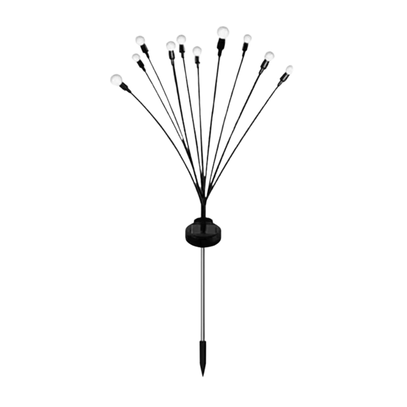 TwinkleFlame - Solcelledrevne udendørslamper med blød belysning | 1+1 Gratis