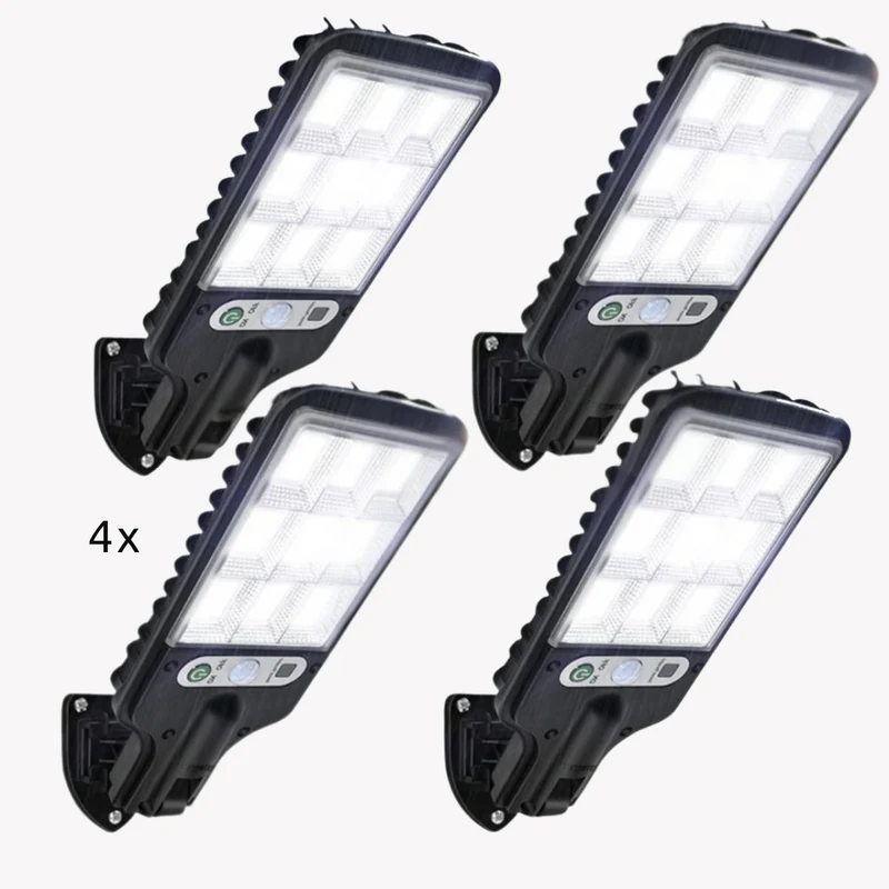 RayLux - Automatisk LED-solcellelampe til haver og indkørsler | 1+1 Gratis