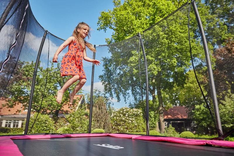 Salta Comfort Edition Trampoline met Veiligheidsnet - 214 x 305 cm - Roze