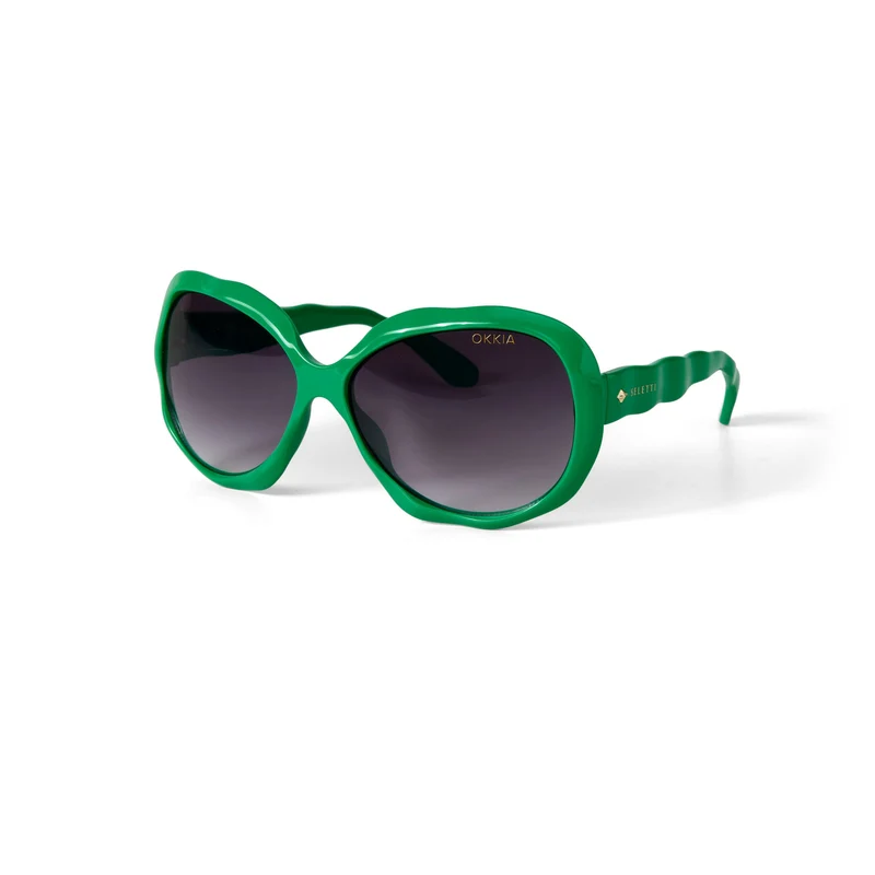 Occhiali da Sole California Verdi SELETTI x OKKIA