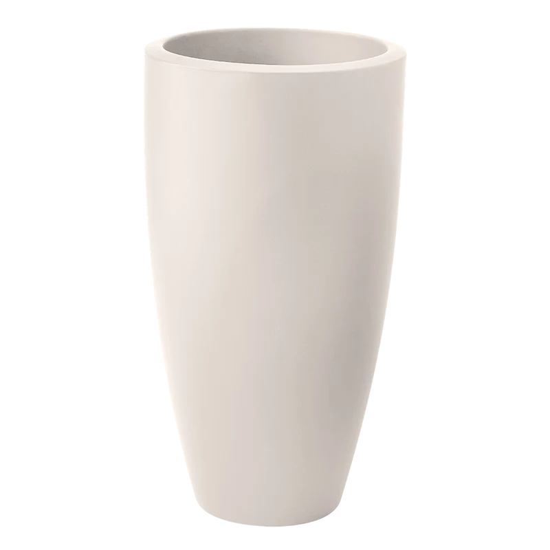 Vaso Rotondo Alto D 39 x H 70 cm Bianco Lino ELHO