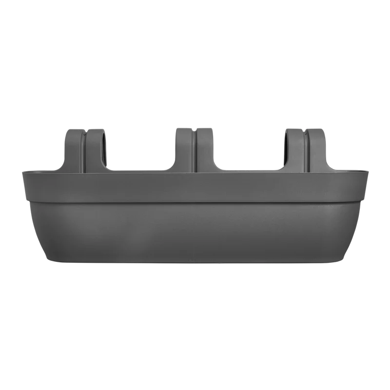 Fioriera Balconiera Vibia Campana Easy Hanger XXL 70cm Antracite ELHO