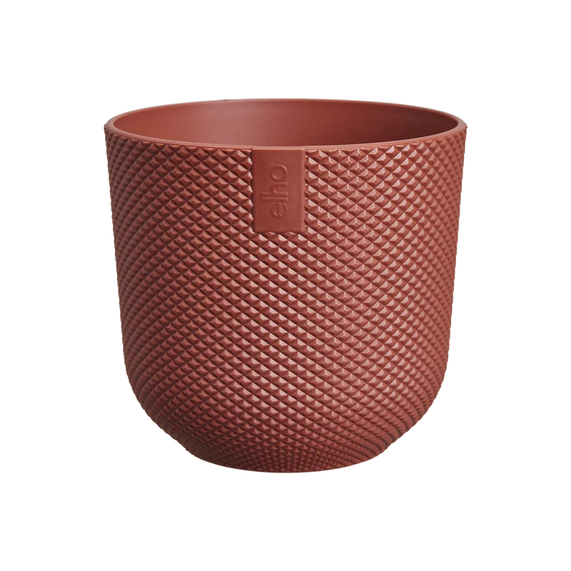 Vaso Jazz Round Mini D 9 x H 9 cm rosso toscano ELHO