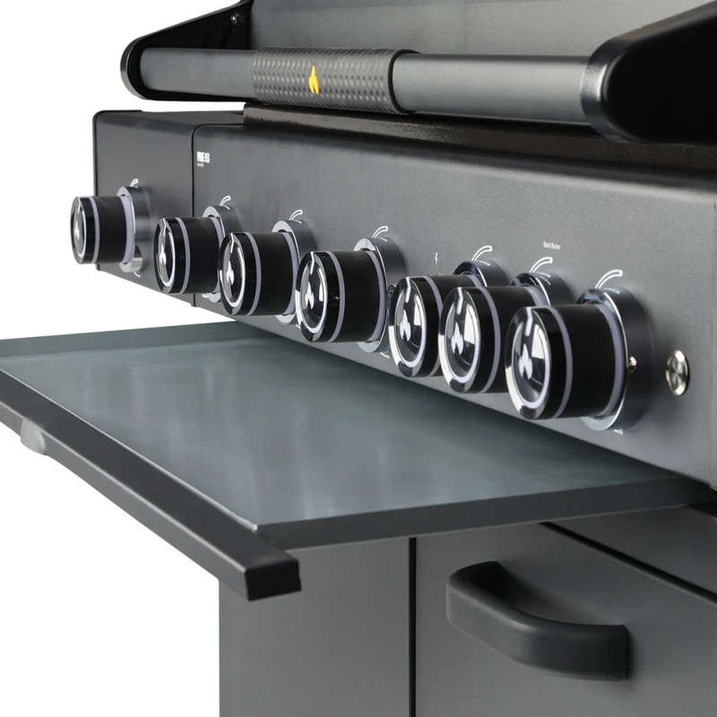 Barbecue a Gas Prime G5S 5 Fuochi 62kg Nero GRLLR