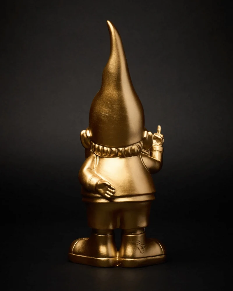 STATUETTA BERNARDO GOLD 29 CM