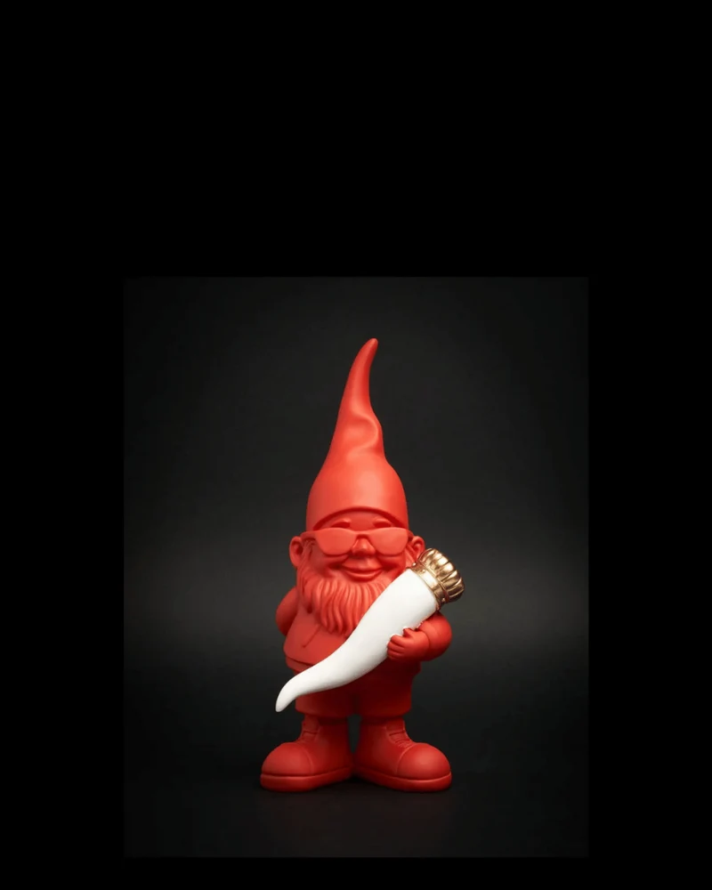 STATUETTA LUCKY RED 12 CM