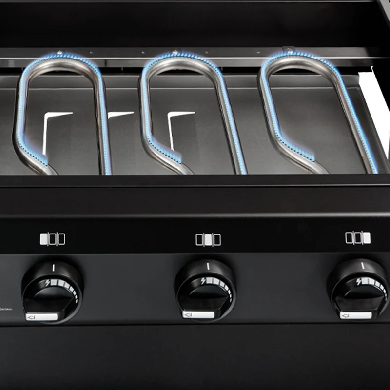 BARBECUE PLANCHA A GAS GRILL AMARO ENDERS