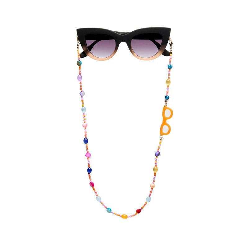 Catenina Occhiali Bohémien Pearl Multicolor OKKIA