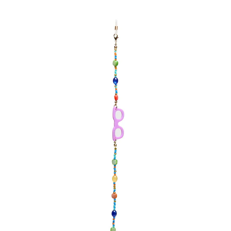 Catenina Occhiali Bohemien Pink Multicolor OKKIA