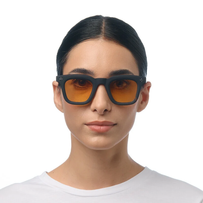 Occhiale da Sole Firenze Havana Black Lenti Gialle OKKIA