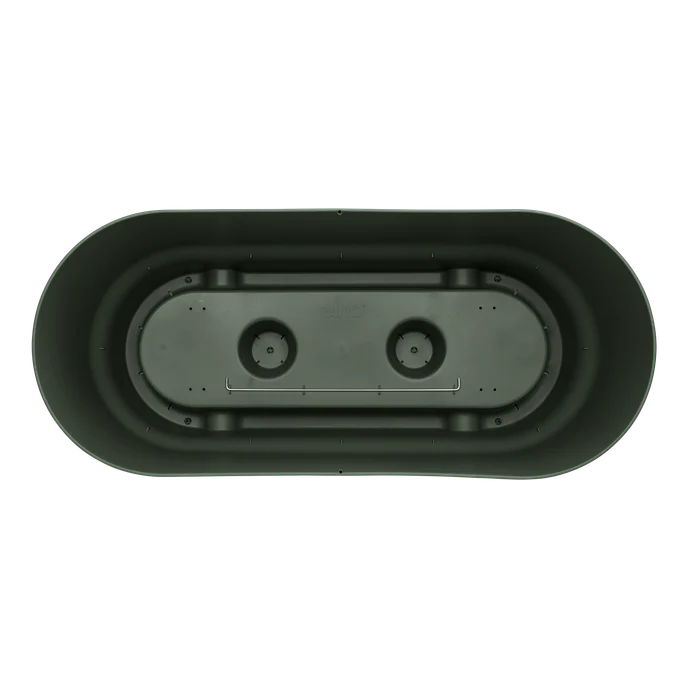 Fioriera con Ruote Greenville Terrace Trough 80cm Leaf Green Elho