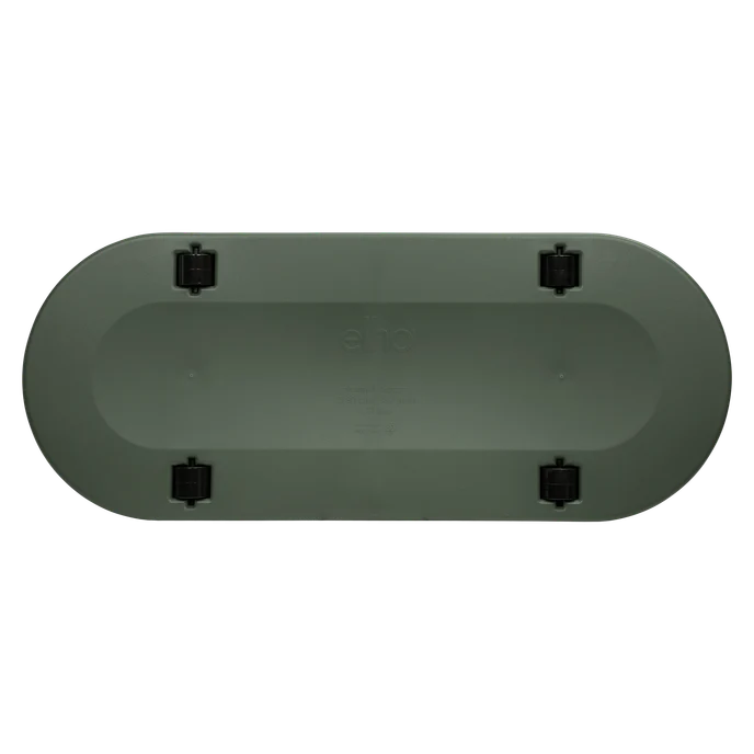 Fioriera con Ruote Greenville Terrace Trough 80cm Leaf Green Elho