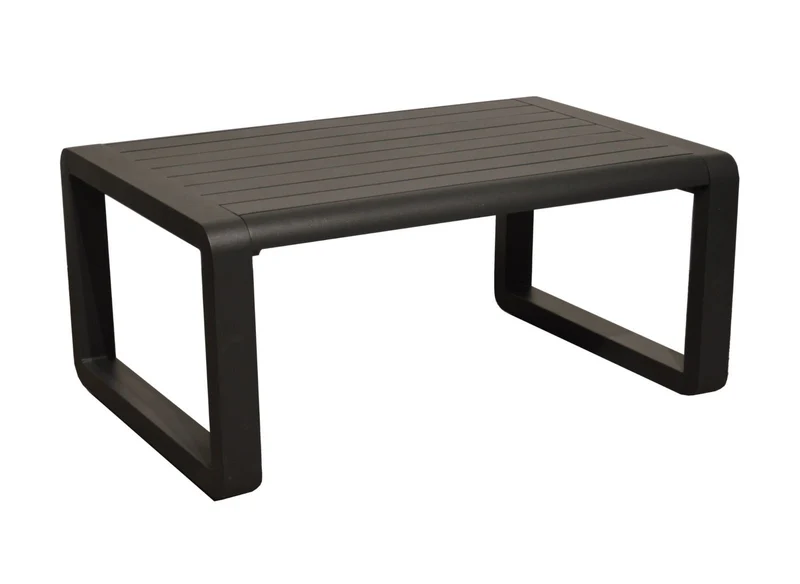 Salotto da Esterno Quenza Grafite/Nero 4 pz