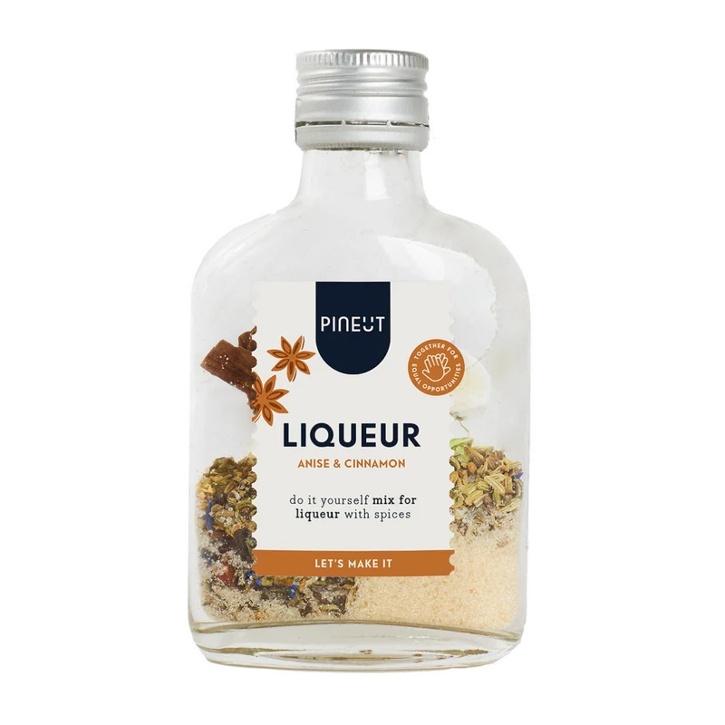 Preparato per Liquore Anice Cannella Fiaschetta 146g Pineut