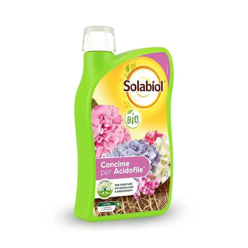 Concime Liquido Biologico Acidofile 1 Litro Solabiol