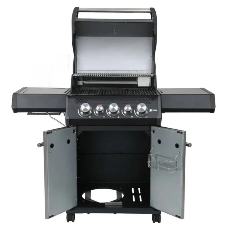 Barbecue a Gas S-318 137x64x119cm Nero Santos