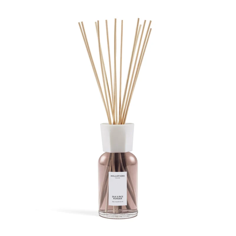 Diffusore a Bastoncini Silk & Rice Powder 100 ml MILLEFIORI MILANO