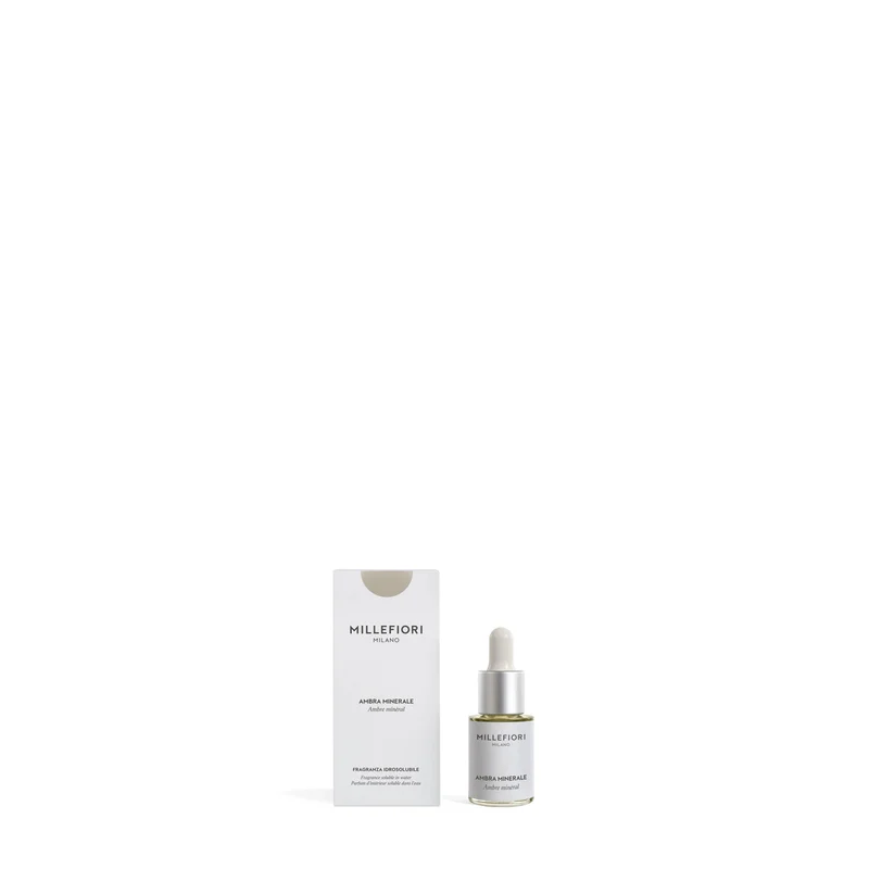 Fragranza Idrosolubile Ambra Minerale 15 ml MILLEFIORI MILANO