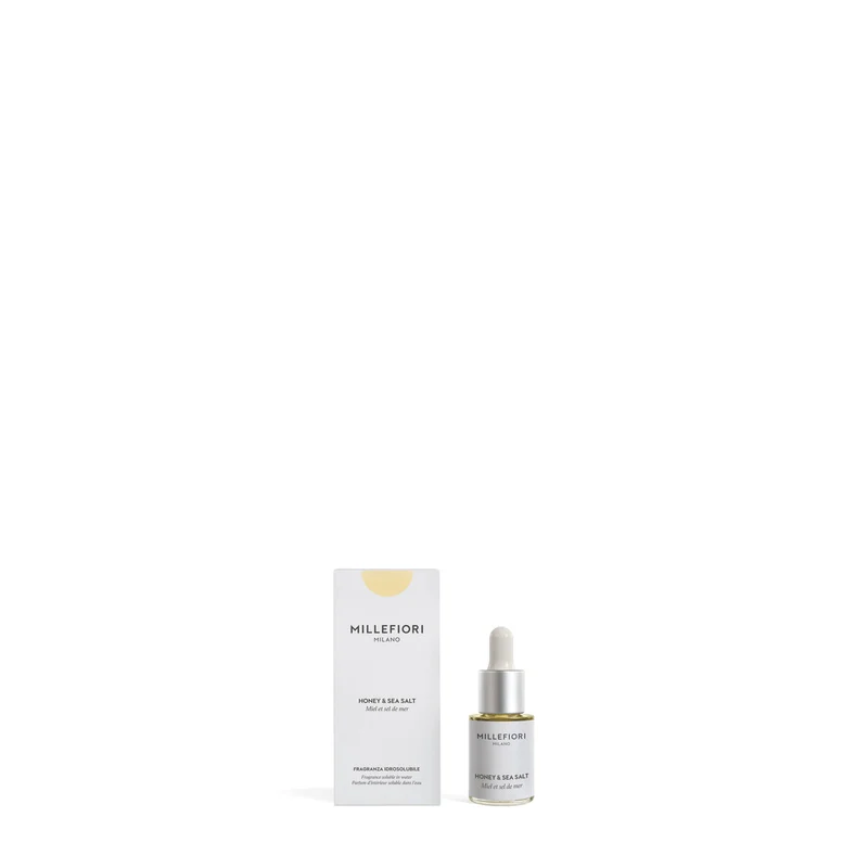 Fragranza Idrosolubile Honey & Sea Salt 15 ml Millefiori Milano
