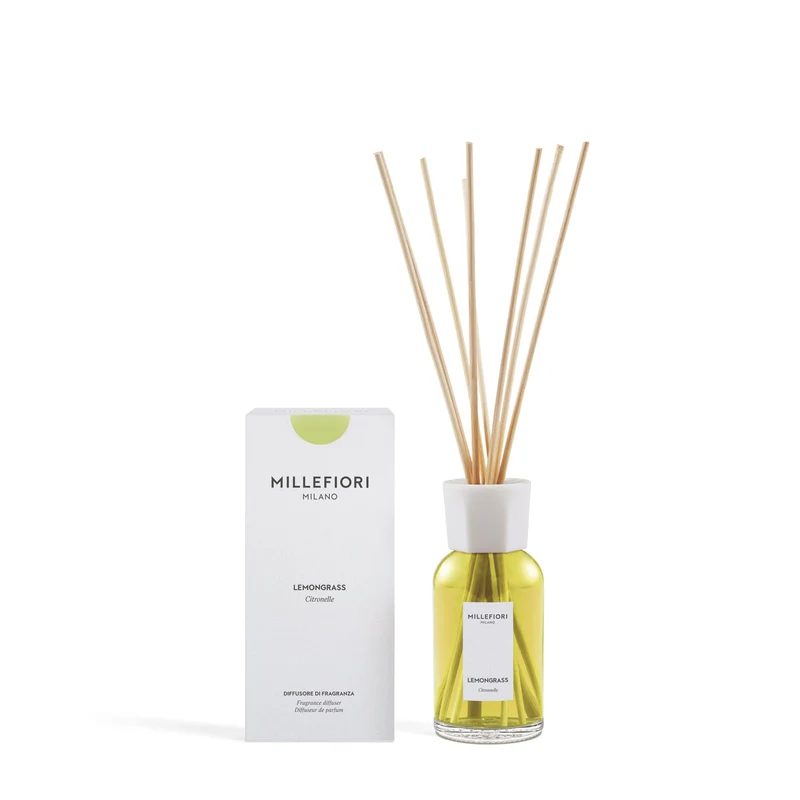 Diffusore a Bastoncini Lemongrass 100 ml MILLEFIORI MILANO