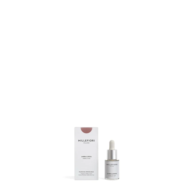 Fragranza Idrosolubile Ambra & Rosa 15 ml MILLEFIORI MILANO