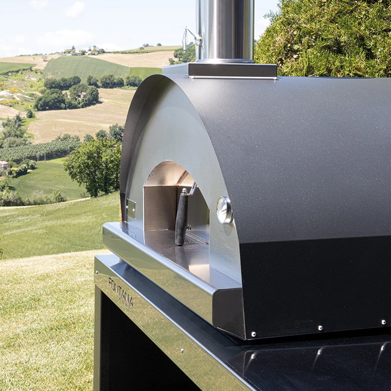 Forno a Legna Margherita Linea Pizza Antracite