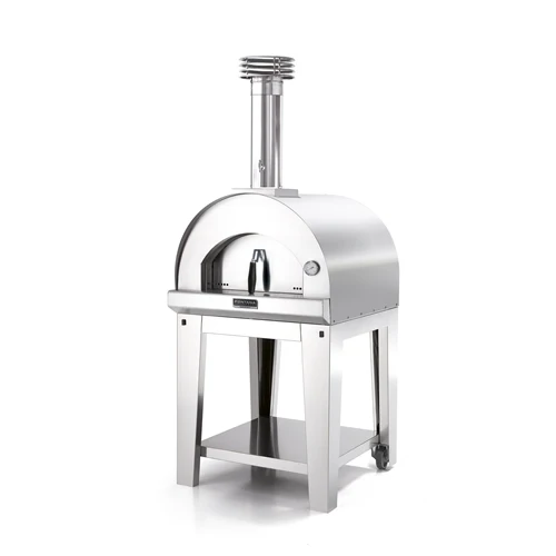Carrello Inox per Forno Pizza Margherita 20kg Inox Fontana Forni