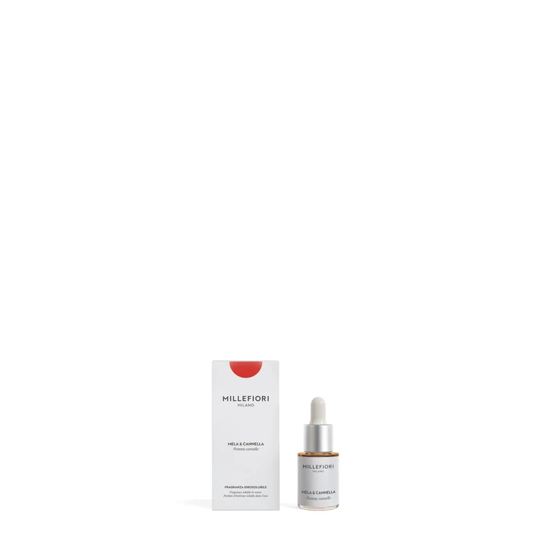 Fragranza Idrosolubile Mela & Cannella 15 ml Rosso Millefiori Milano