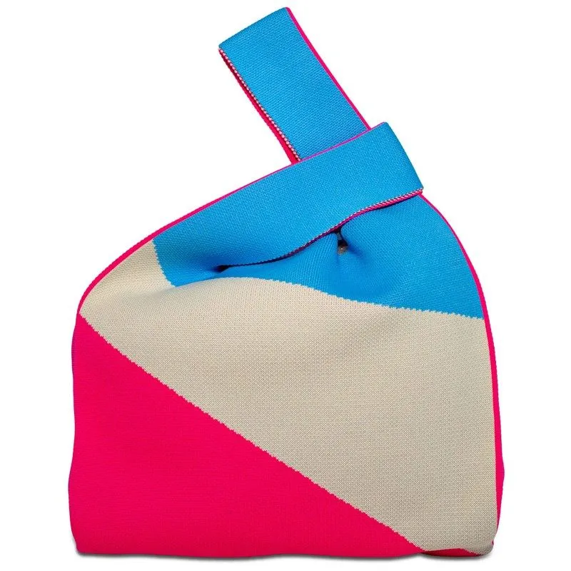 Borsa Knitted Knot Bag 30x2x31 cm Multicolore WD LIFESTYLE