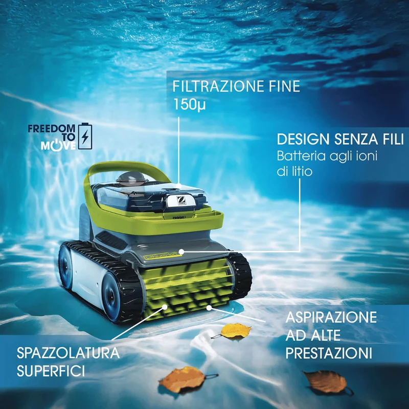 ZODIAC ROBOT A BATTERIA PIXEL OP-3220 PER PISCINE