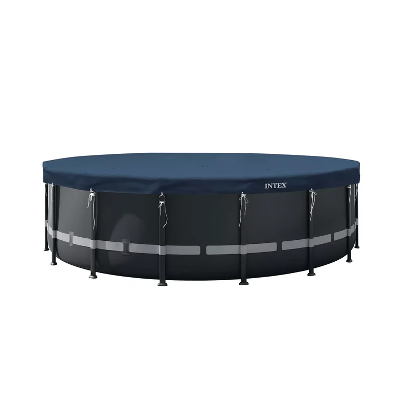 Intex Telo per Copertura Piscina Rotonda D488 cm Blu
