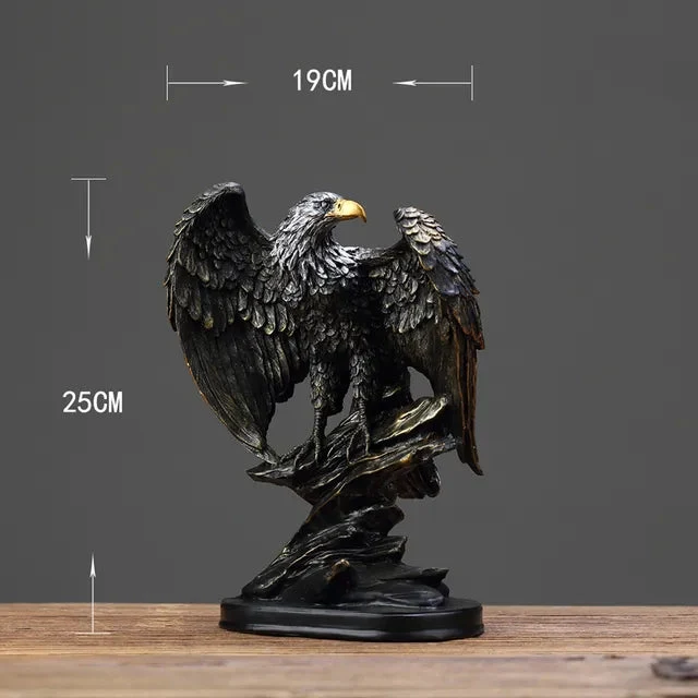 EagleCraft - Håndlavet Ørn Statue til Hjemme Og Kontorindretning