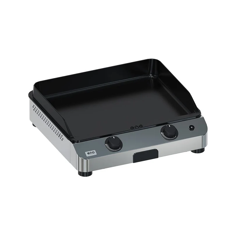 ENO Plancha a Gas Fusion 60 Inox, 80 x 58 cm, Acciaio Inox