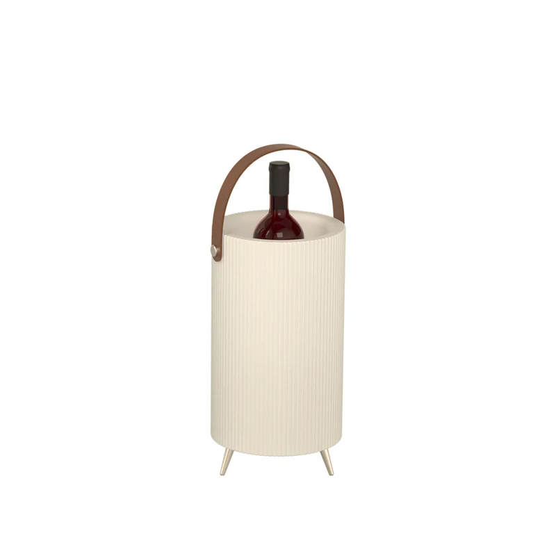 Secchiello Ghiaccio con Speaker Bluetooth e Lampada LED Multicolore 20x38cm