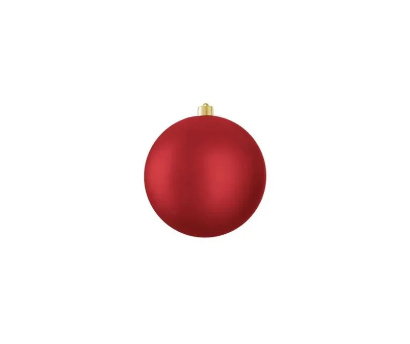 Mica Decorations Pallina di Natale 15 cm, rosso opaco