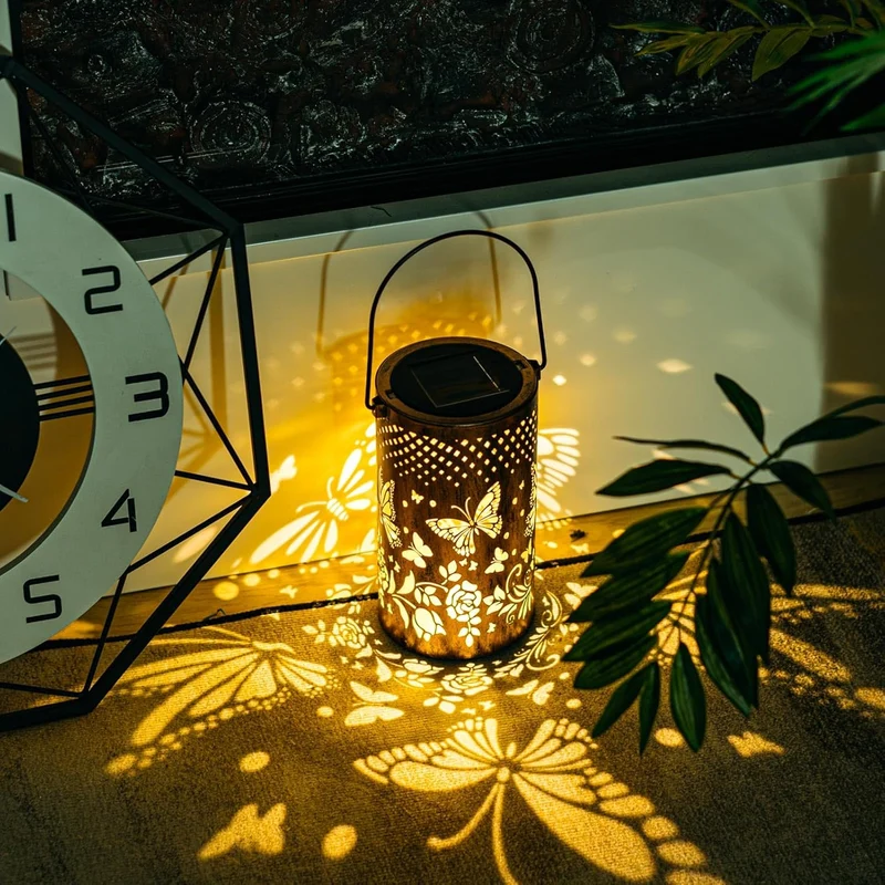 GlowLoom - Stilfuld solarlanterne med indviklede skyggemønstre