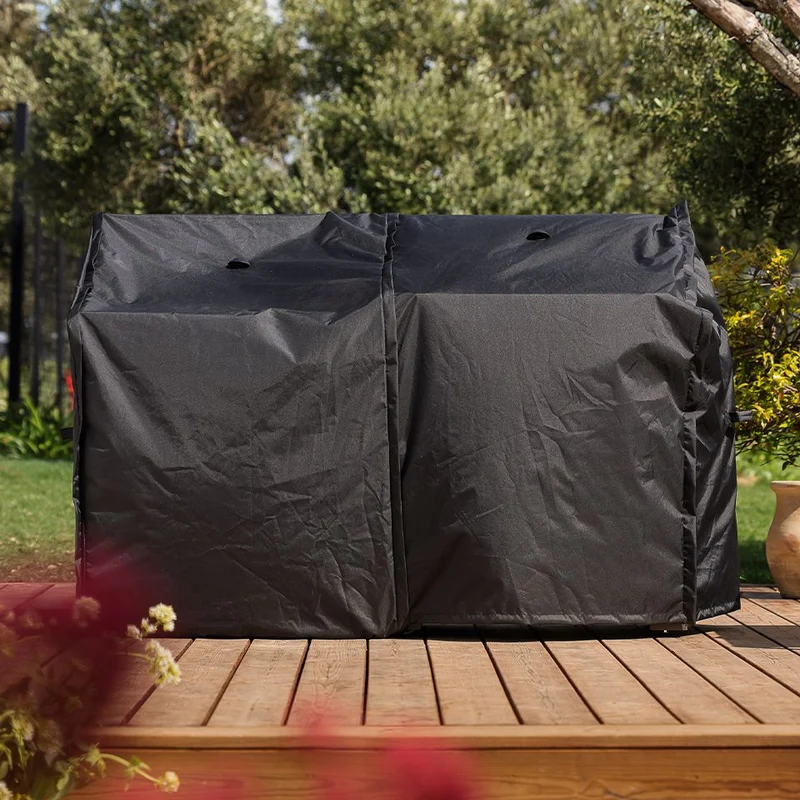 ENO Copertura protettiva soft per modulo FELIX 120 in PVC nero 113x122x62 cm