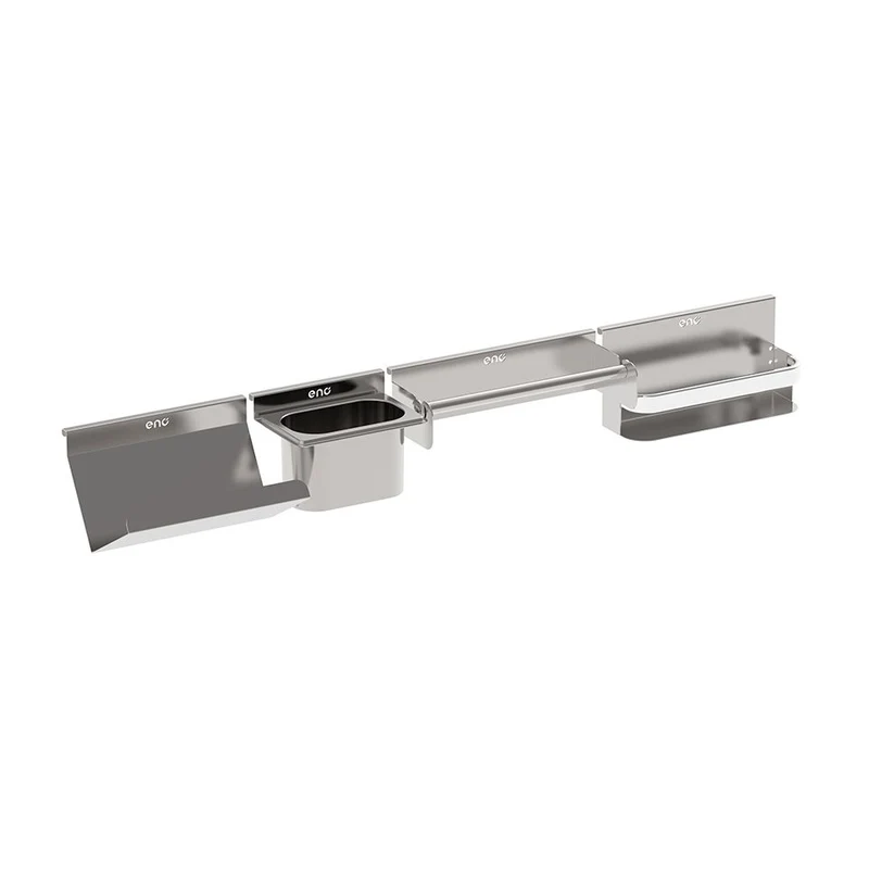 ENO Kit 4 accessori per credenza cucina outdoor in acciaio inox 98 cm
